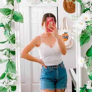 White Lace Teddy Bodysuit